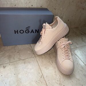 Hogan Women's Blush Platform Sneakers